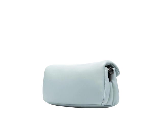 Coach Coach Pillow Tabby Shoulder Bag 26 In Nappa Leather And Smooth Leather With Black Hardware Light Blue - view 2