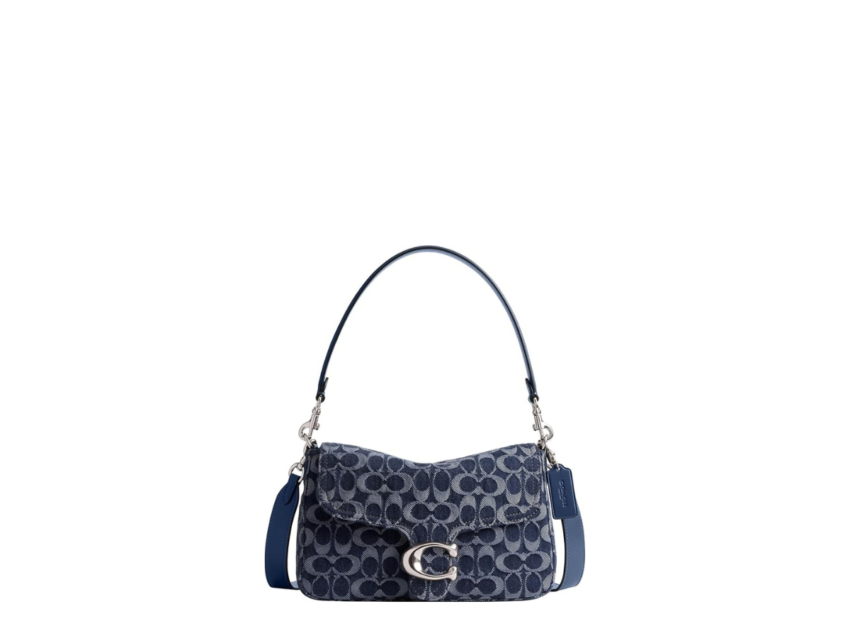 Coach Coach Soft Tabby Shoulder Bag Blue