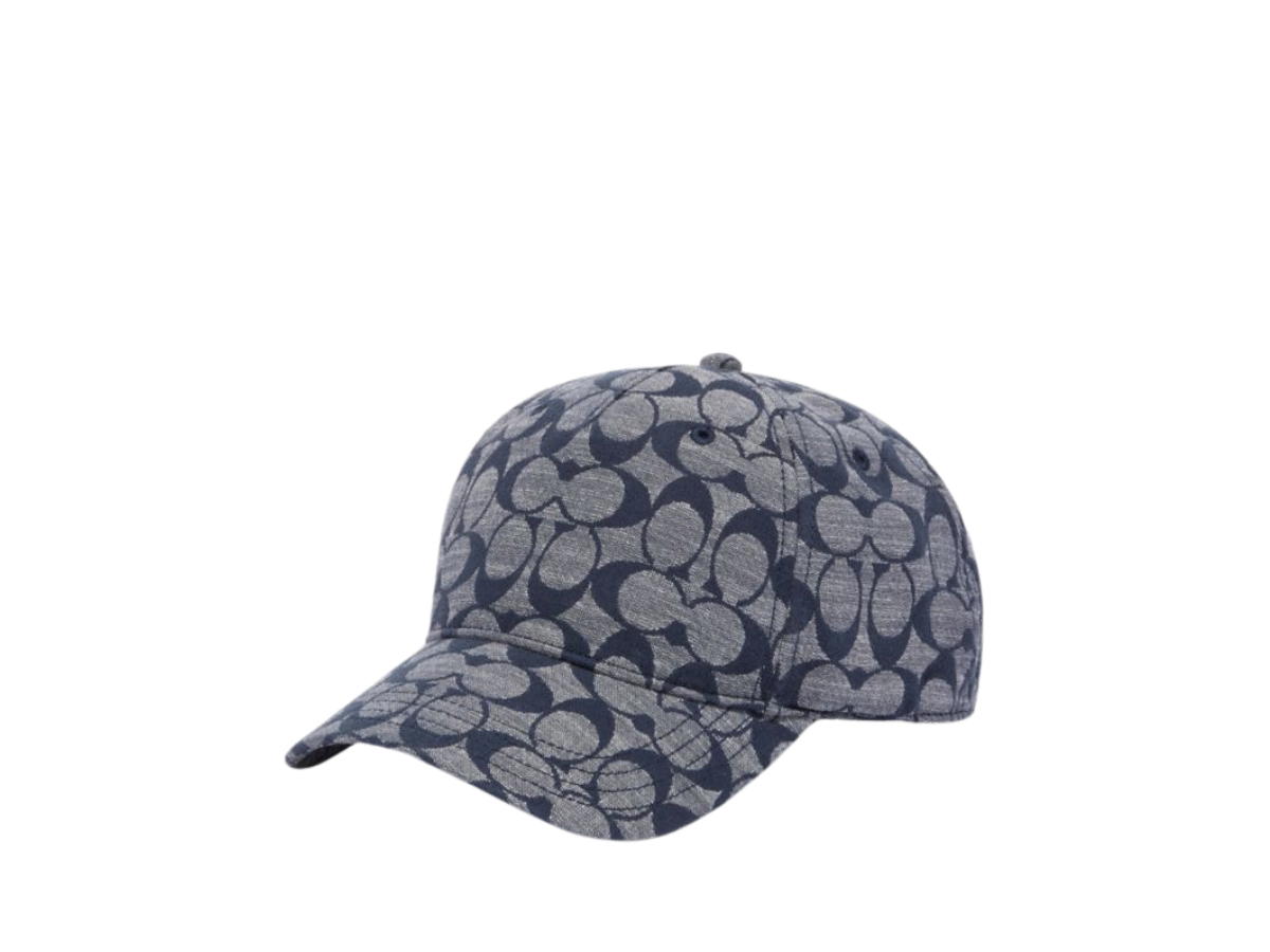 Coach Coach Signature Chambray Baseball Cap