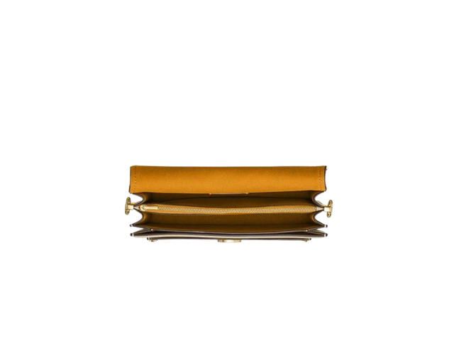 Coach Coach Tabby Shoulder Bag 26 In Polished Pebble-Smooth Leather With Tonal Leather Signature Hardware Ivory - view 2