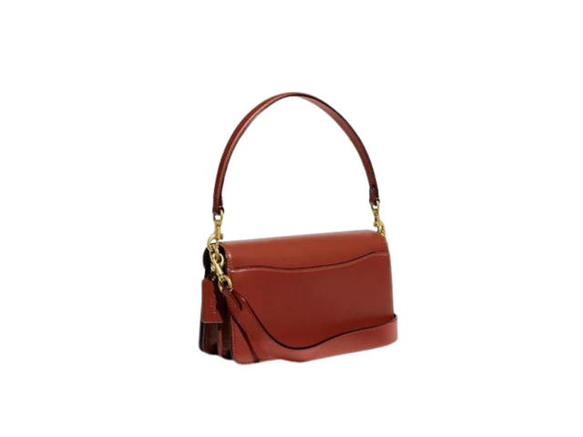Coach Coach Tabby Shoulder Bag 26 In Signature Coated Canvas With Signature Hardware Tan Rust - view 3