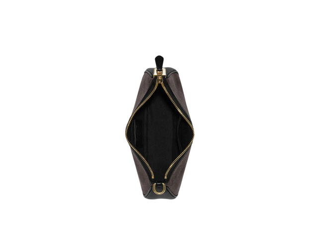Coach Coach Teri Shoulder Bag In Signature Canvas Gold-Brown Black - view 3