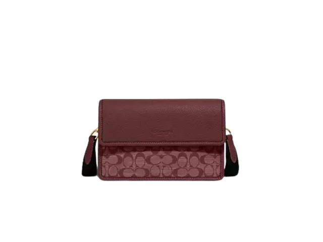 Coach Coach Turner Flap Crossbody Bag In Signature Chambray - view 1