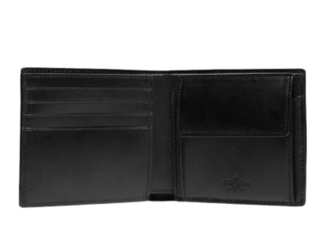 Bape Coach x Bape Coin Wallet Signature Canvas With Ape Head Black Copper/Camo Multi in Coated Canvas - view 2