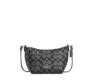 Buy Coach Zip Top Crossbody In Signature Canvas With Silver Hardware Gunmetal Multi at Sasom – Authentic and Ready to Ship