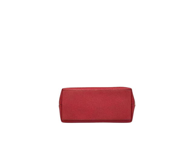 Coach Coach Zip Tote In Sophia Pebble Leather With Silver Hardware Red - view 5