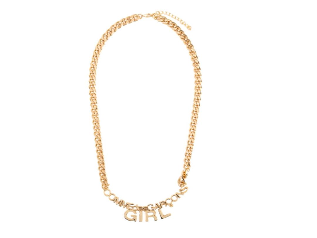 Comme des Garcons Comme Des Garcons GDG Girls Gold Necklace