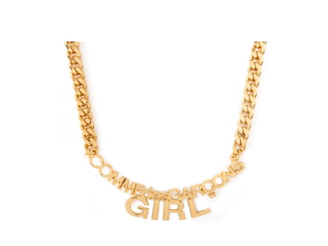 Comme des Garcons Comme Des Garcons GDG Girls Gold Necklace - view 2