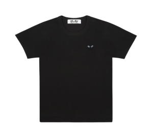 Buy Comme des Garcons Klassisches schwarzes Herz T-Shirt Black at Sasom – Authentic and Ready to Ship