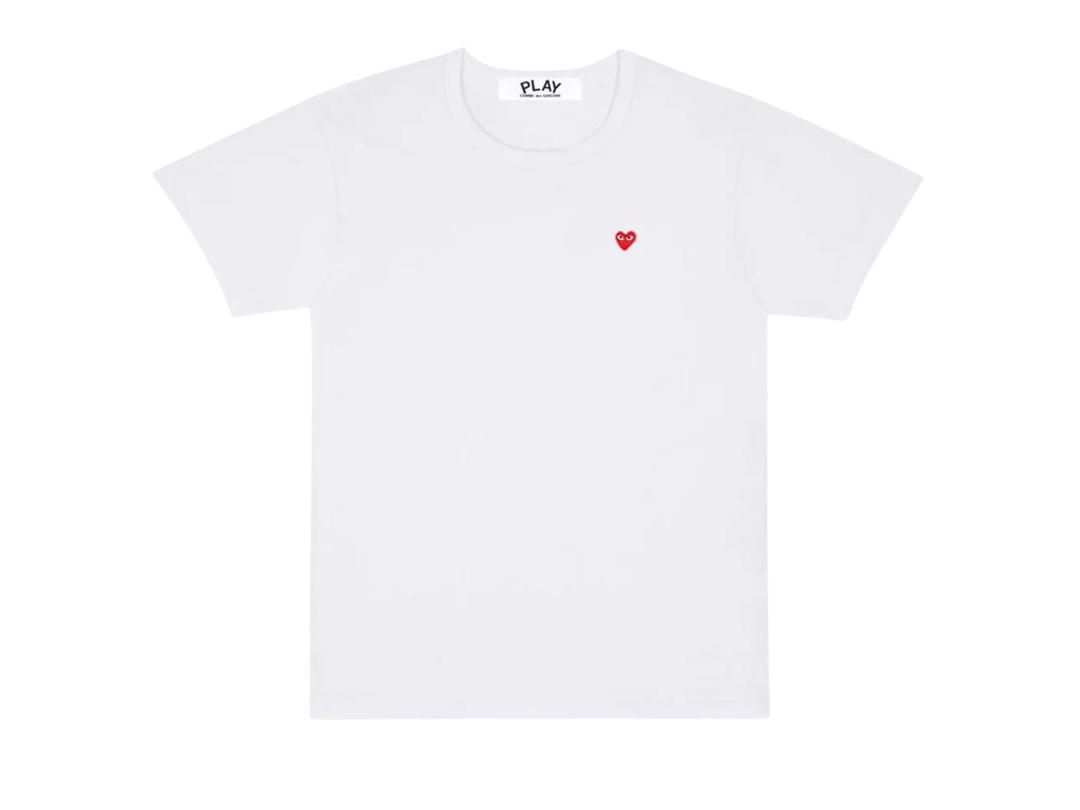 Comme des Garcons Comme des Garcons PLAY Mini Heart T-Shirt White