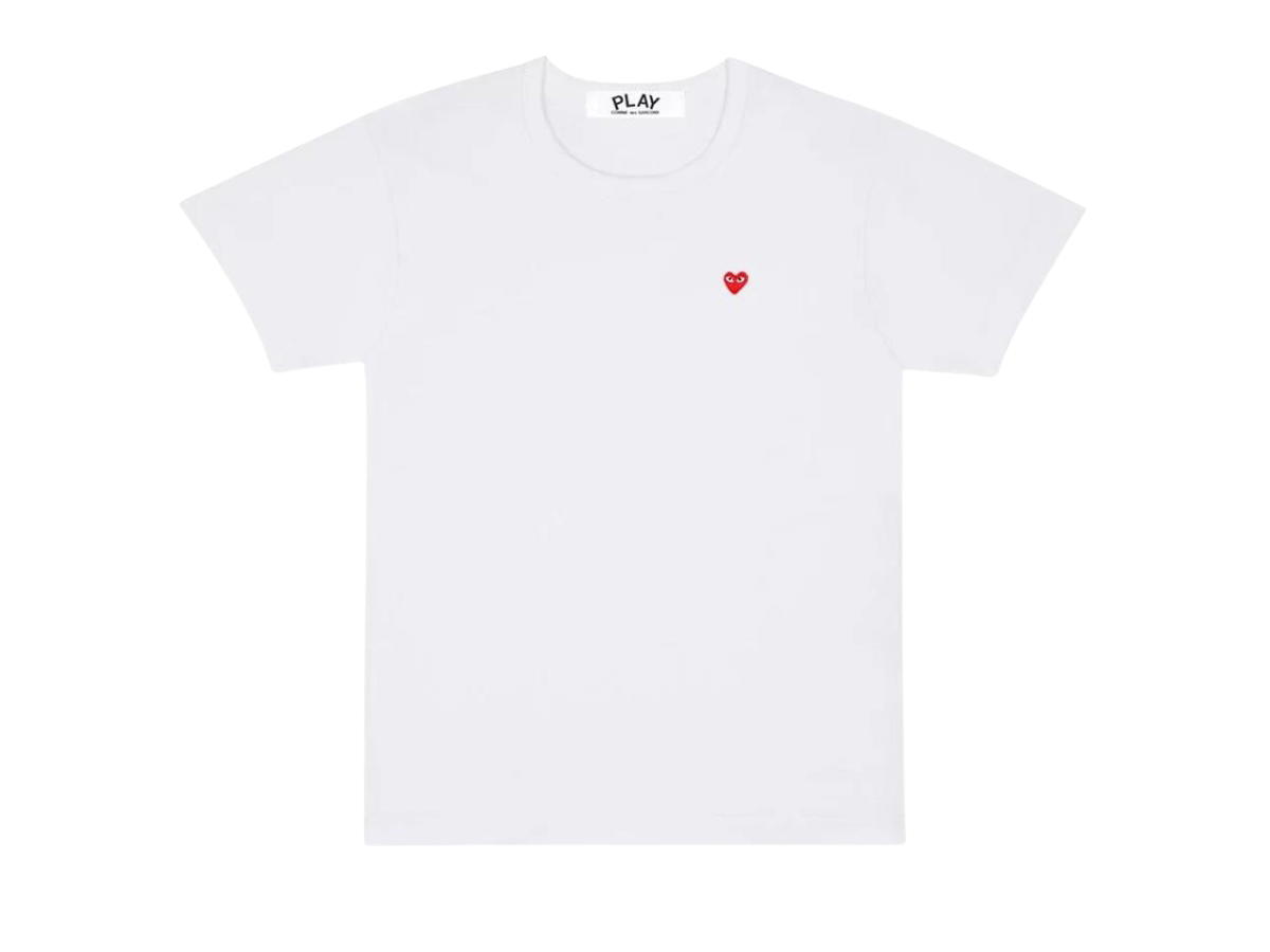 Comme des Garcons Comme des Garcons PLAY Mini Heart T-Shirt White