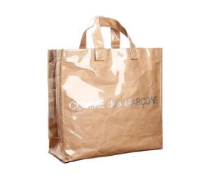 Buy Comme des Garcons PVC Totebag Natural Tan at Sasom – Authentic and Ready to Ship