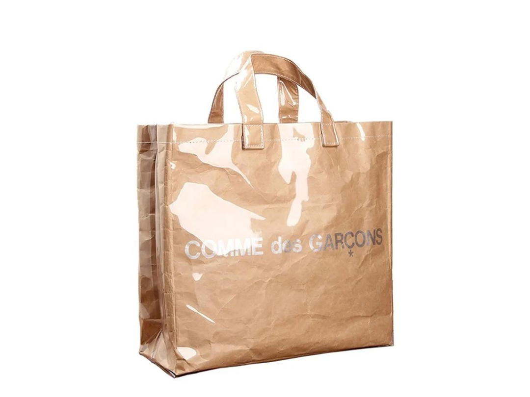 Comme des Garcons Comme des Garcons PVC Totebag Natural Tan