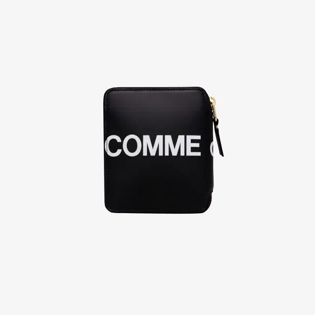 Comme des Garcons Comme des Garcons SA2100HL Huge Logo Classic Line Leather Wallet Black - view 2