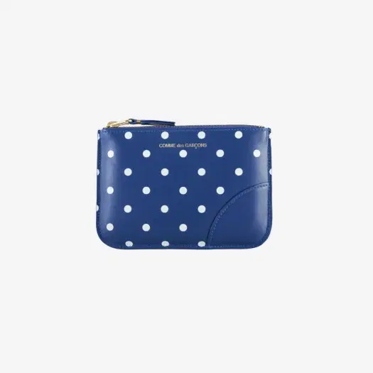 Buy Comme des Garcons SA8100PD Polka Dot Printed Wallet Navy at Sasom – Authentic and Ready to Ship