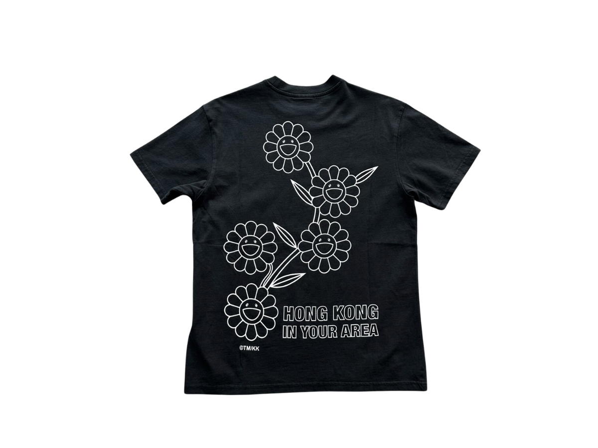 Takashi Murakami Complex Con Hong Kong Murakami Black Pink T-shirt Flower L Limited Black