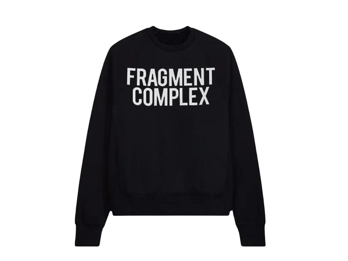 Fragment ComplexCon x Fragment Design Crewneck Black (Hong Kong Exclusive Only)