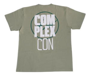 Buy ComplexCon x Fragment Design Tee Green (Hong Kong Exclusive Only) at Sasom – Authentic and Ready to Ship