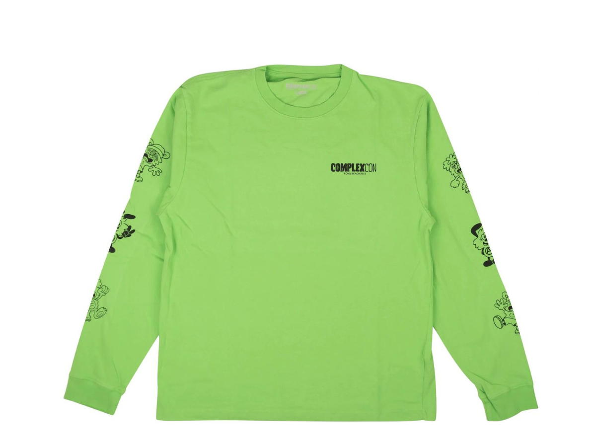 Complex Con ComplexCon X VERDY Long Sleeve Tee Green