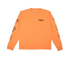 Buy ComplexCon x VERDY Long Sleeve Tee Orange at Sasom – Authentic and Ready to Ship