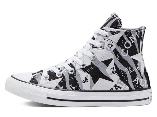 Converse Converse All Star Patch Print Hi Black/Multi - view 2