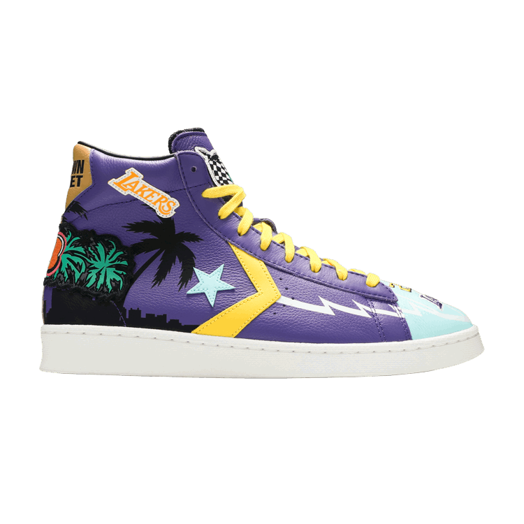 Converse Converse Chinatown Market x Pro Leather High 'Lakers Championship Jacket'