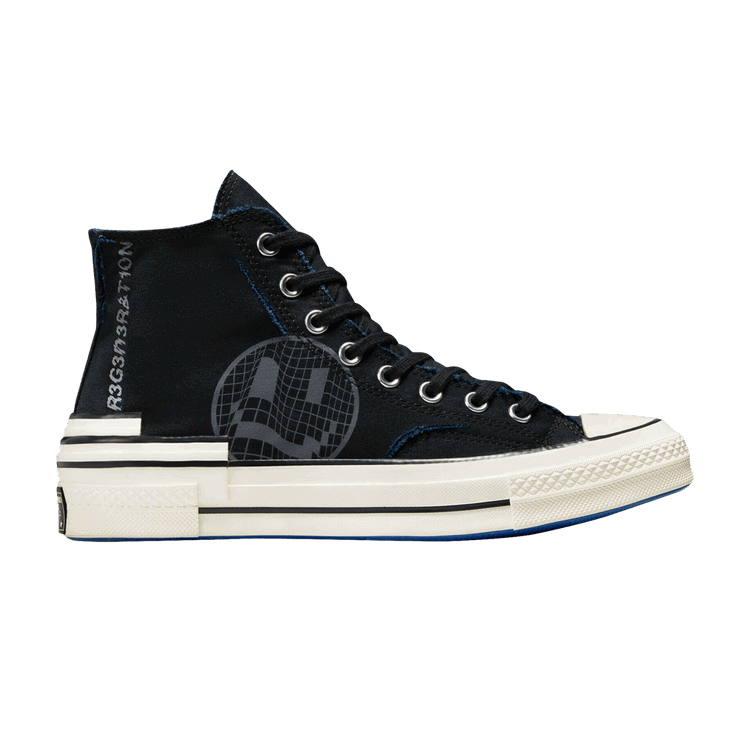 Converse Converse Chuck Taylor All Star 70 Hi Hacked Heel Tear Away Black Blue