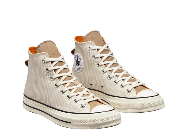 Converse Converse Chuck 70 Hickory Stripe Hi Brown Cream - view 3