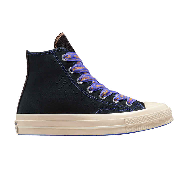 Converse Converse Chuck 70 High 'Ribbon Laces - Black Blue Flame'