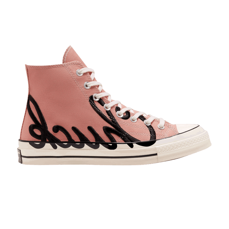 Converse Converse Chuck 70 High 'Scripted Signature Print - Rose Gold'