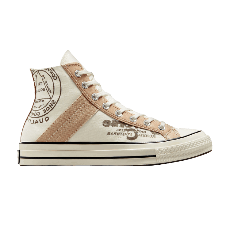 Converse Converse Chuck 70 Leather Overlay High 'Egret Champagne Tan'