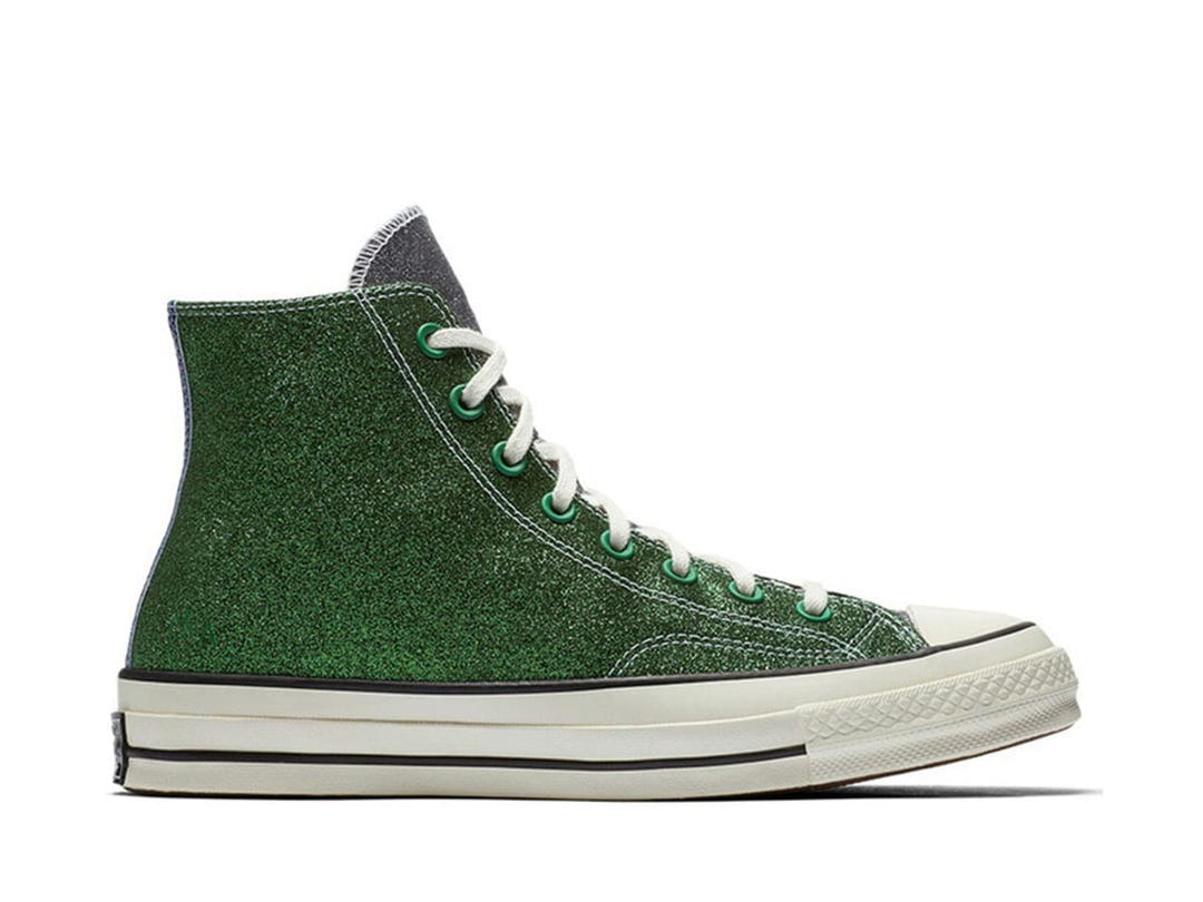 Converse Converse Chuck Taylor All-Star 70s Hi JW Anderson Glitter Gutter Green Black