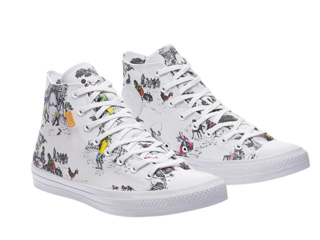 Converse Converse Chuck Taylor All Star Hi Union Sheila Bridges Harlem Toile - view 3