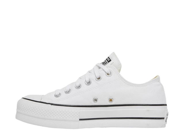 Converse Converse Chuck Taylor All Star Lift Ox White Black (Women's) - view 2