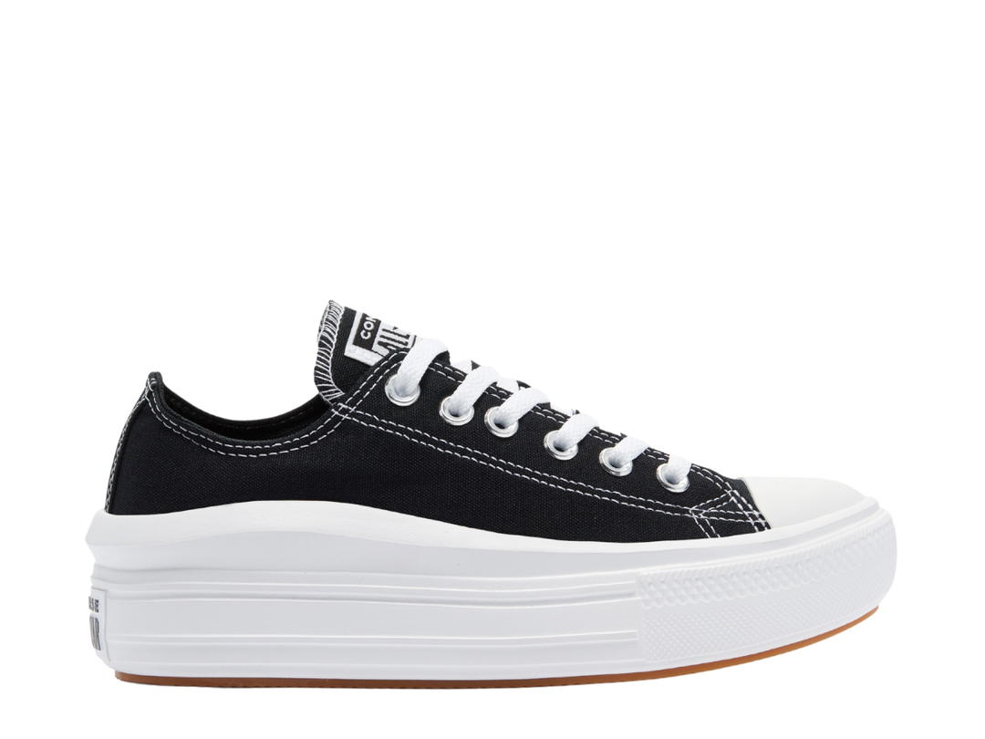 Converse Converse Chuck Taylor All Star Move Ox Black White (Women's)