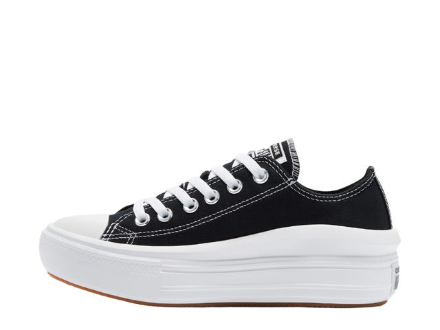 Converse Converse Chuck Taylor All Star Move Ox Black White (Women's) - view 2