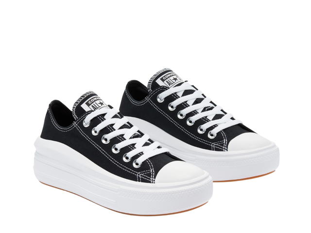 Converse Converse Chuck Taylor All Star Move Ox Black White (Women's) - view 3