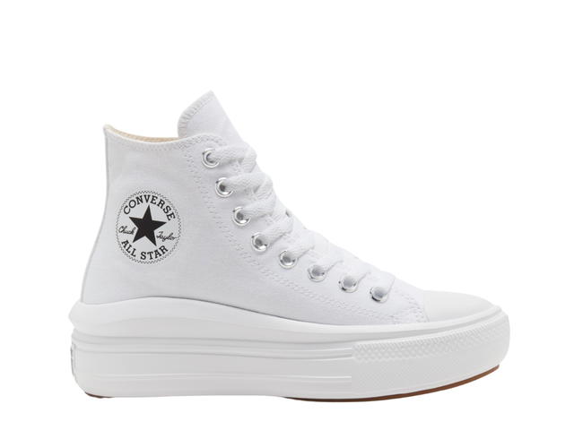 Converse Converse Chuck Taylor All Star Move Hi White (Women's) - view 1