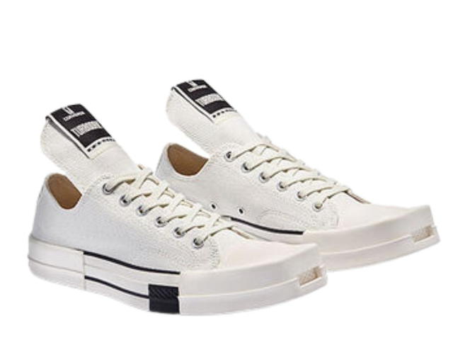 Converse Converse TURBODRK Chuck Taylor All Star 70 Ox Rick Owens DRKSHDW White - view 3