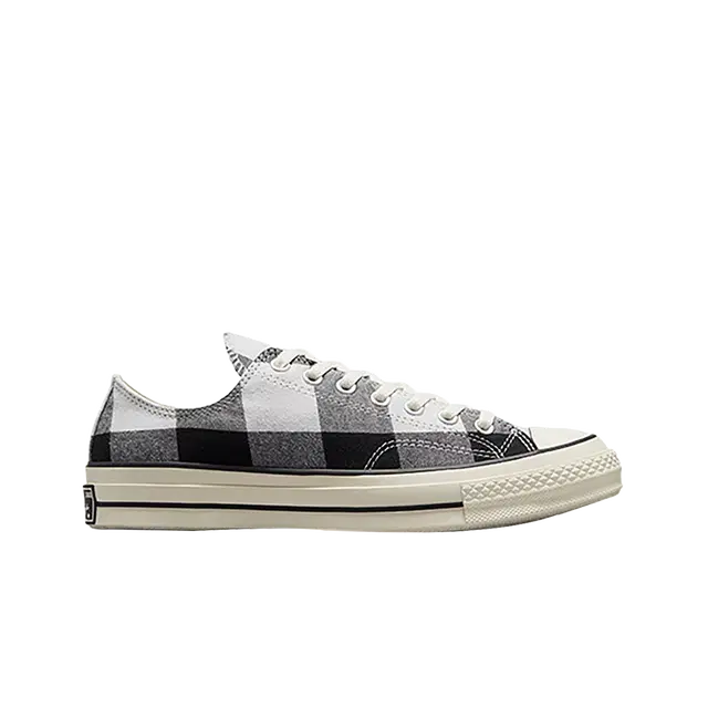 Converse Converse Upcycled Flannel Chuck 70 Ox Black Grey - view 1