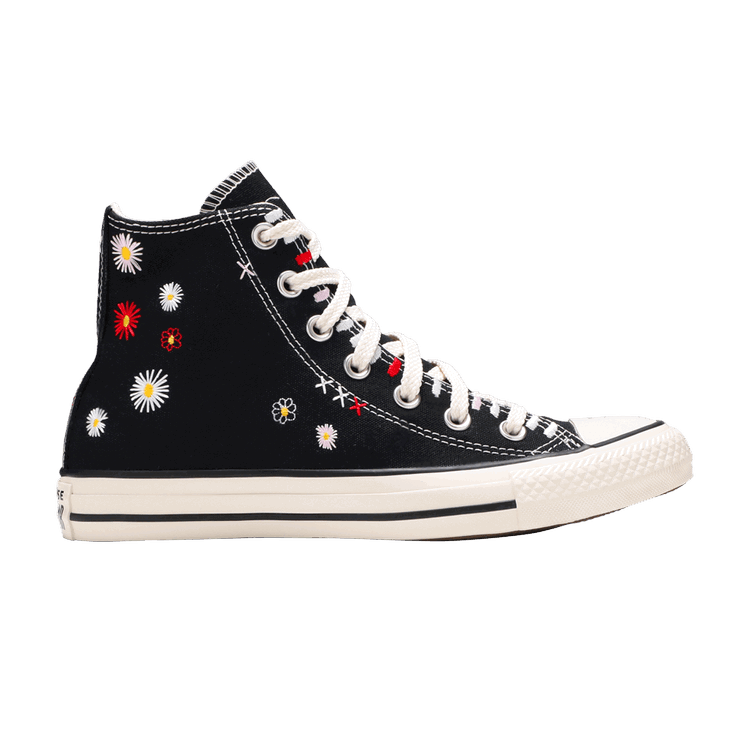 Converse Converse Chuck Taylor All Star Hi Daisy Embroidery Black (Women's)