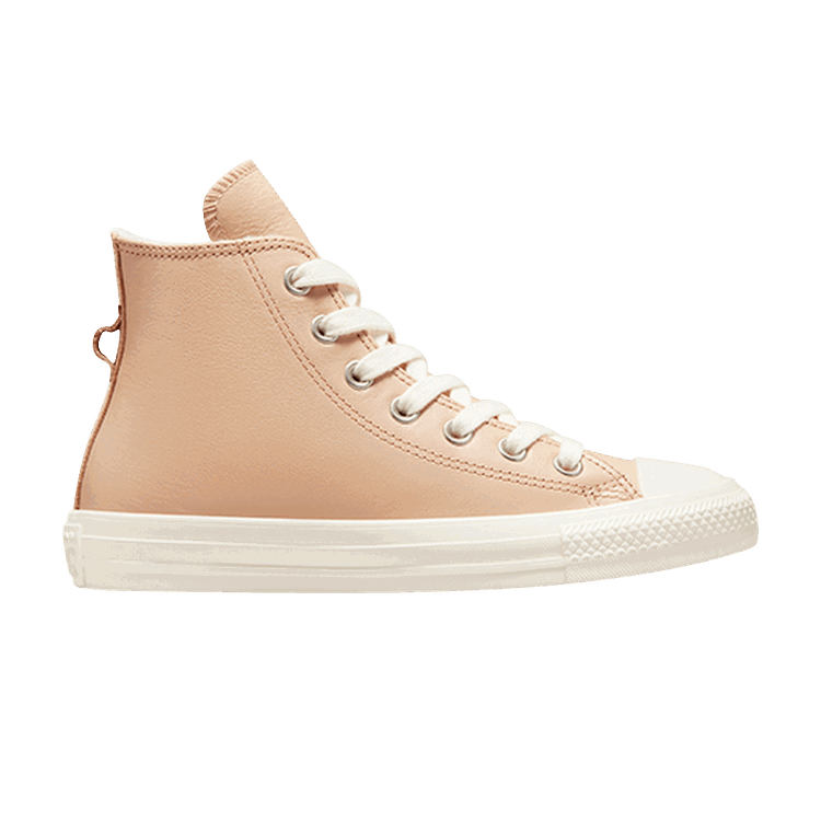 Converse Converse Wmns Chuck Taylor All Star Leather High 'Faux Fur Lining - Epic Dune Egret'