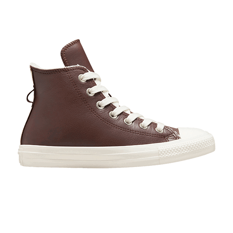 Converse Converse Wmns Chuck Taylor All Star Leather High 'Faux Fur Lining - Eternal Earth Brown'