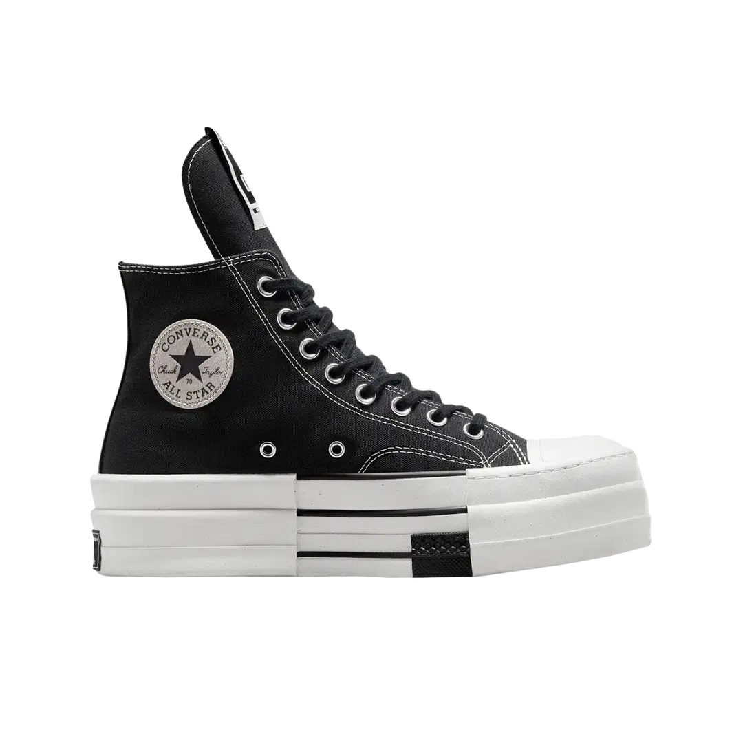 Converse Converse DRKSHDW Chuck Taylor All Star DBL DRKSTAR Hi Rick Owens DRKSTAR Black