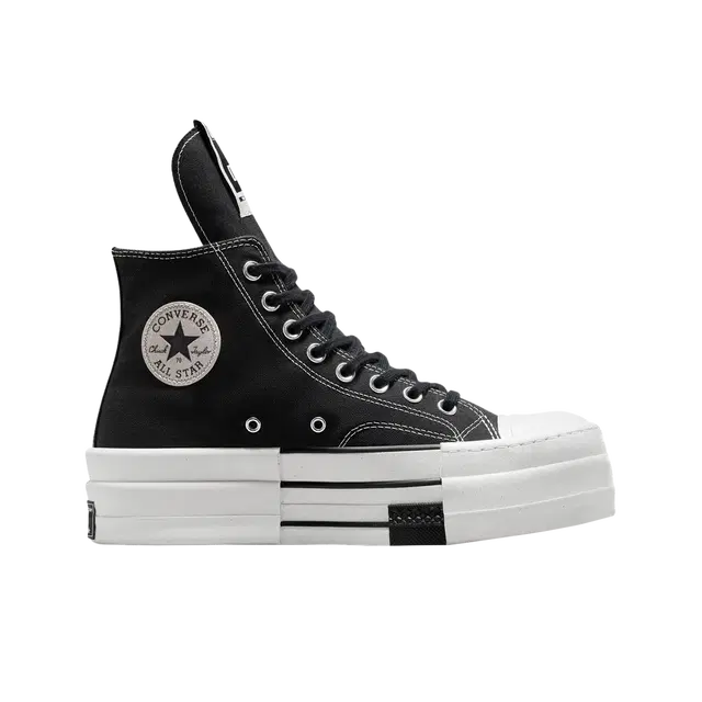 Converse Converse DRKSHDW Chuck Taylor All Star DBL DRKSTAR Hi Rick Owens DRKSTAR Black - view 2