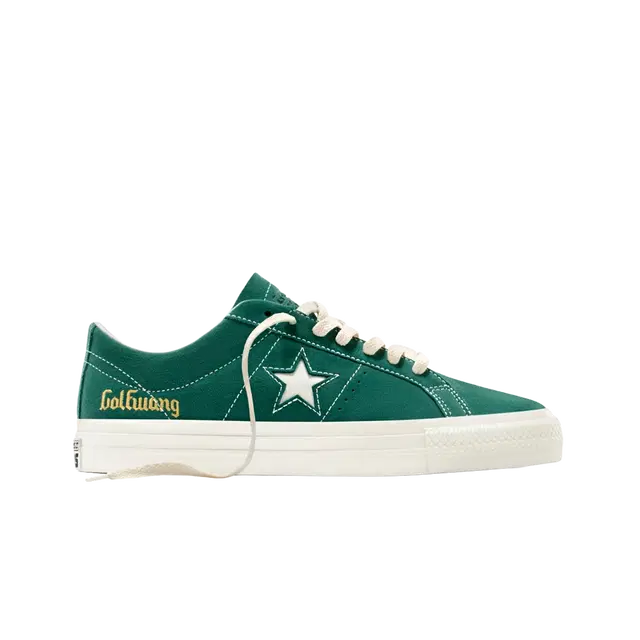 Converse Converse x Golf Wang One Star Pro by You Ox Evergreen - view 2