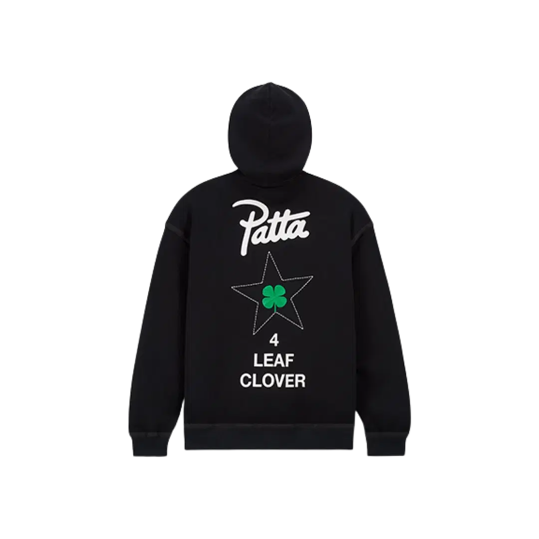 Converse Converse x Patta Four Leaf Clover Utility Fleece Hoodie Black