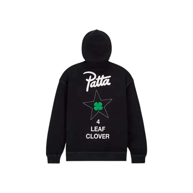 Converse Converse x Patta Four Leaf Clover Utility Fleece Hoodie Black - view 1