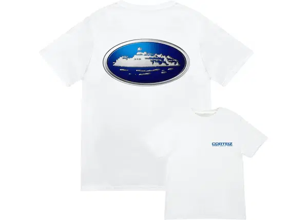 Buy Corteiz Alcatraz World Rally Tee White at Sasom – Authentic and Ready to Ship