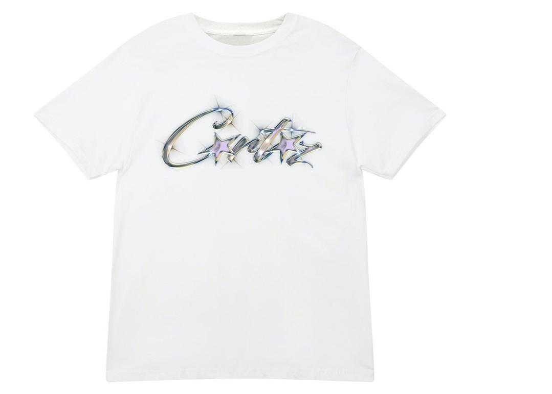 Corteiz Corteiz Allstarz Sparkle T-Shirt White
